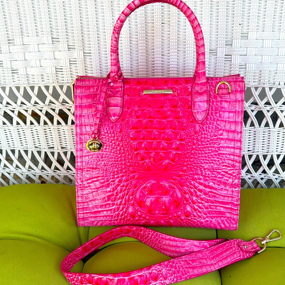 Brahmin Caroline Cosmo Pink